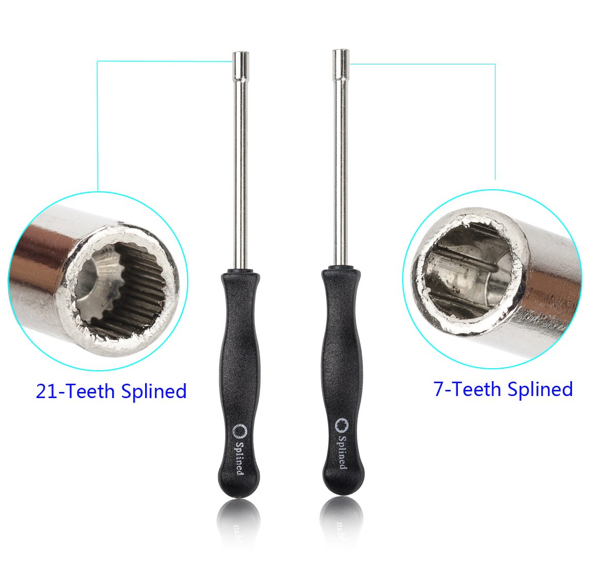 Набор инструментов Beehive Carburettor/Screwdriver Adjustment Tools из 8 шт. Pacman Screw Head/Single D Screw Head, фото №6