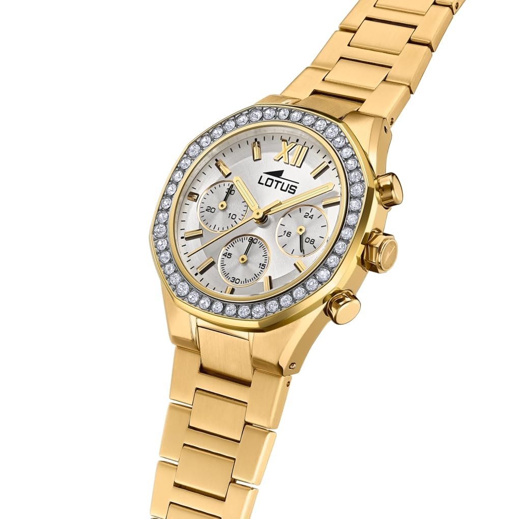 Женские часы Lotus Сталь 18873/1 Золотистый, фото №2