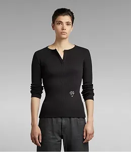 Купити Жіночий топ G-Star RAW Crespo Rib Slim Top - XS - Фото 1 Жіночий топ G-Star RAW Crespo Rib Slim Top - XS - Фото 1