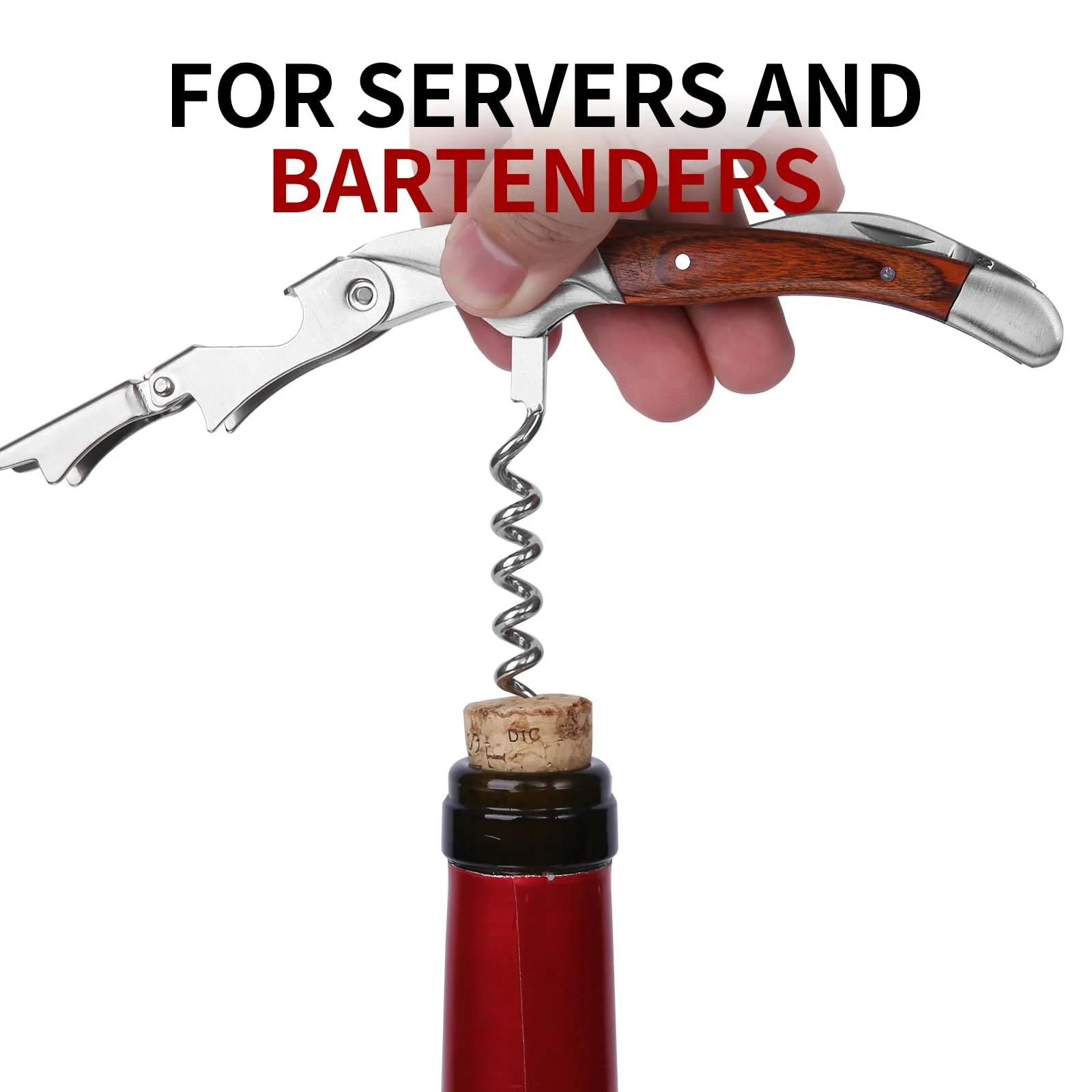 Штопор Професійний Відкривачка для винних пляшок, фото №4