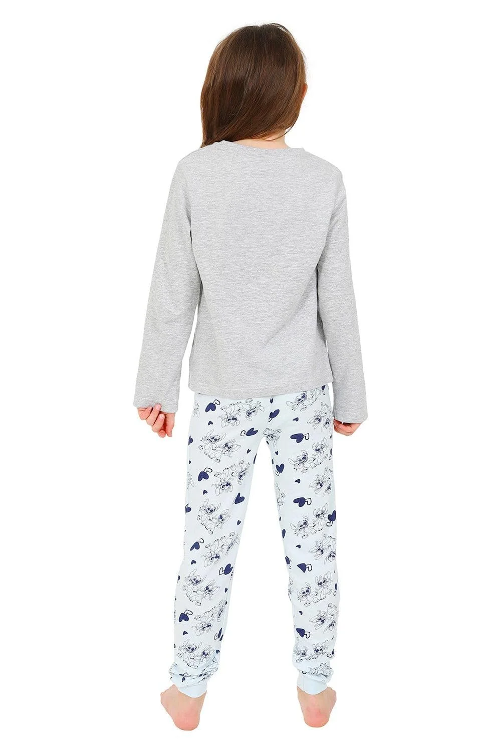 Комплект пижамы Disney Stitch & Angel Длинный для девочек, фото №4 Комплект пижамы Disney Stitch & Angel Длинный для девочек, фото №4