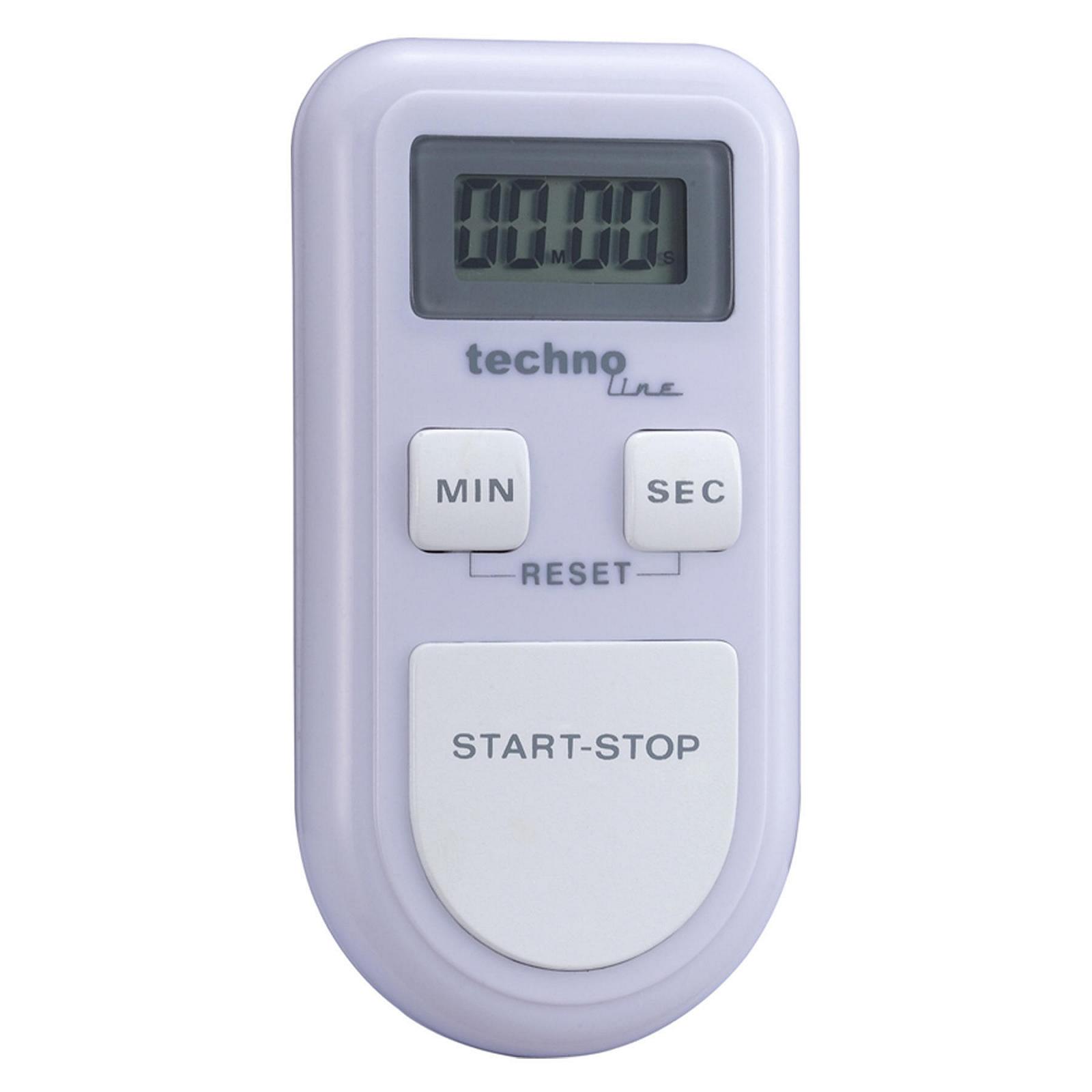 Кухонный цифровой таймер Technoline KT100 Magnetic White, фото №2
