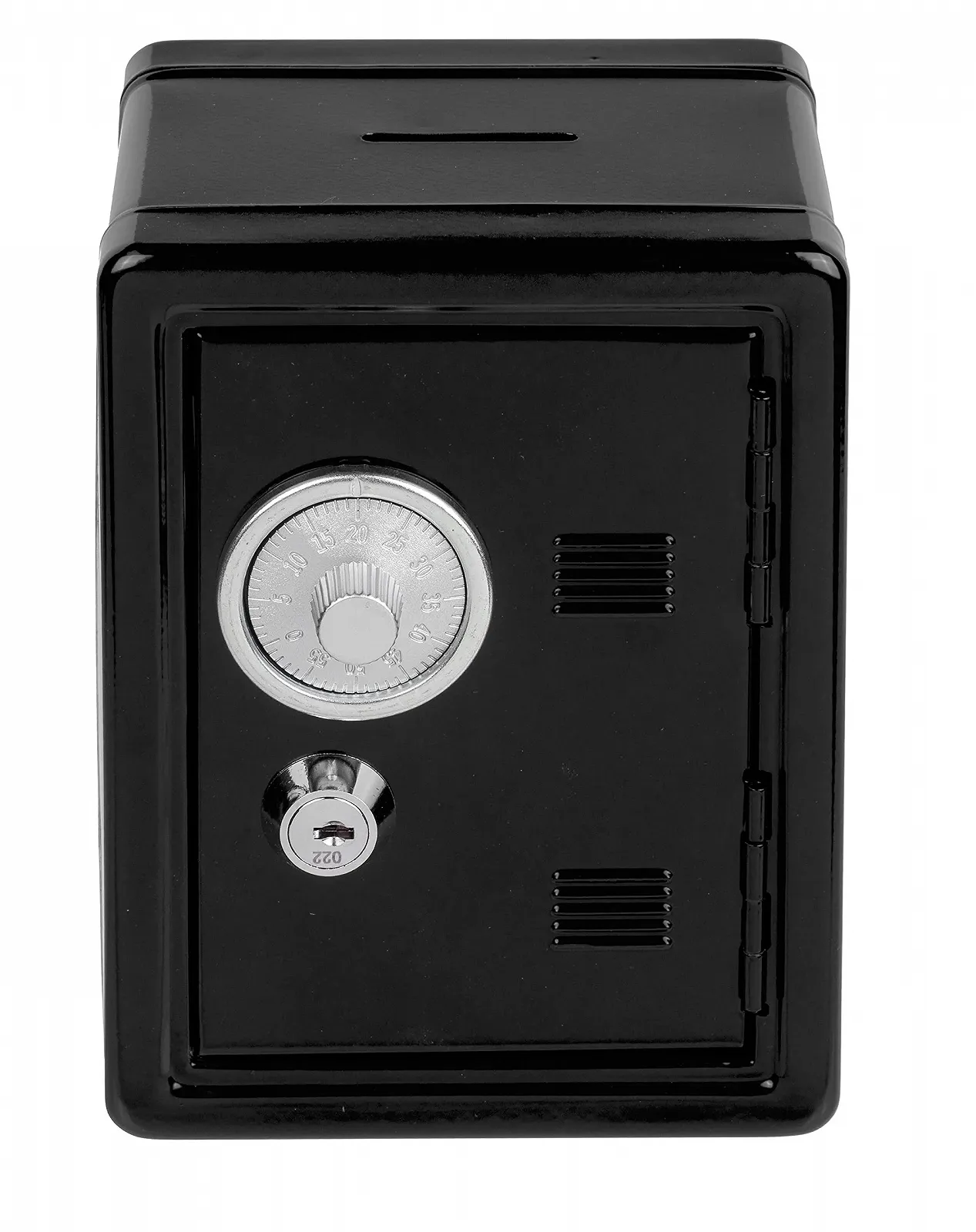 Скарбничка-сейф металева з кодовим замком та ключем, фото №2