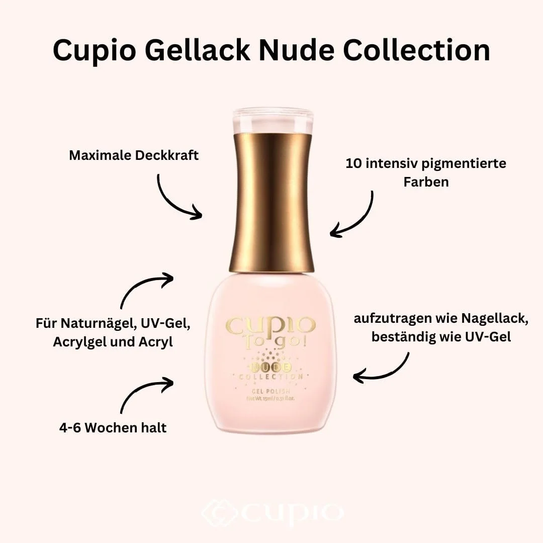 Гель-лак Cupio Nude Collection - Aether Nude, фото №1 Гель-лак Cupio Nude Collection - Aether Nude, фото №1