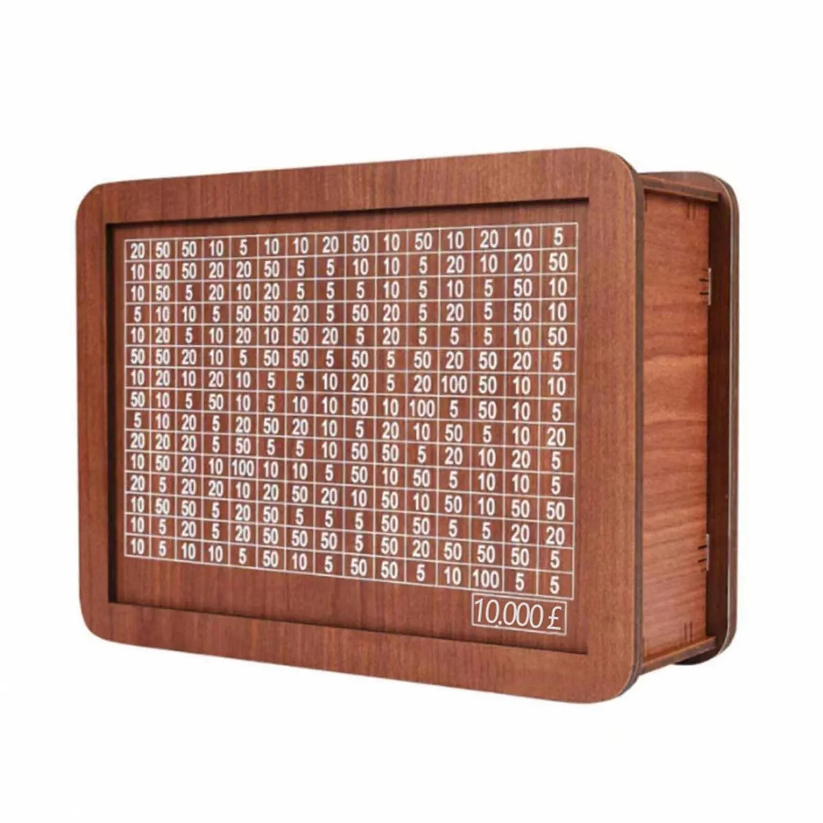 Скарбничка Дерев'яна з маркером та цифрами, фото №1