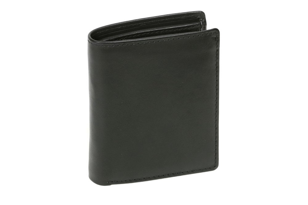 Кошелек JOCKEY CLUB LEAS Mini-Edition Маленький Вертикальный Черный, фото №4