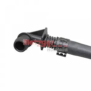 Трубка охолоджувальної рідини METZGER GREENPARTS 4010366 AUDI VW центр зверху synthetic.ua - Фото 1