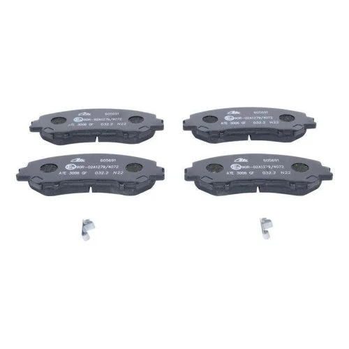 Комплект гальмівних колодок, дискове гальмо ATE 13.0460-5691.2 для NISSAN RENAULT, фото №2