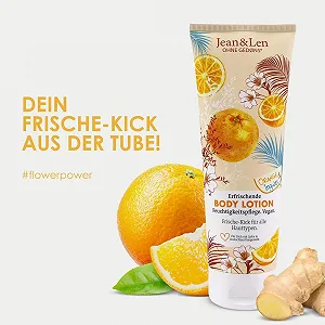 Лосьон для тела Jean & Len Orange & Ginger Лёгкая текстура 250 мл synthetic.ua - Фото 1