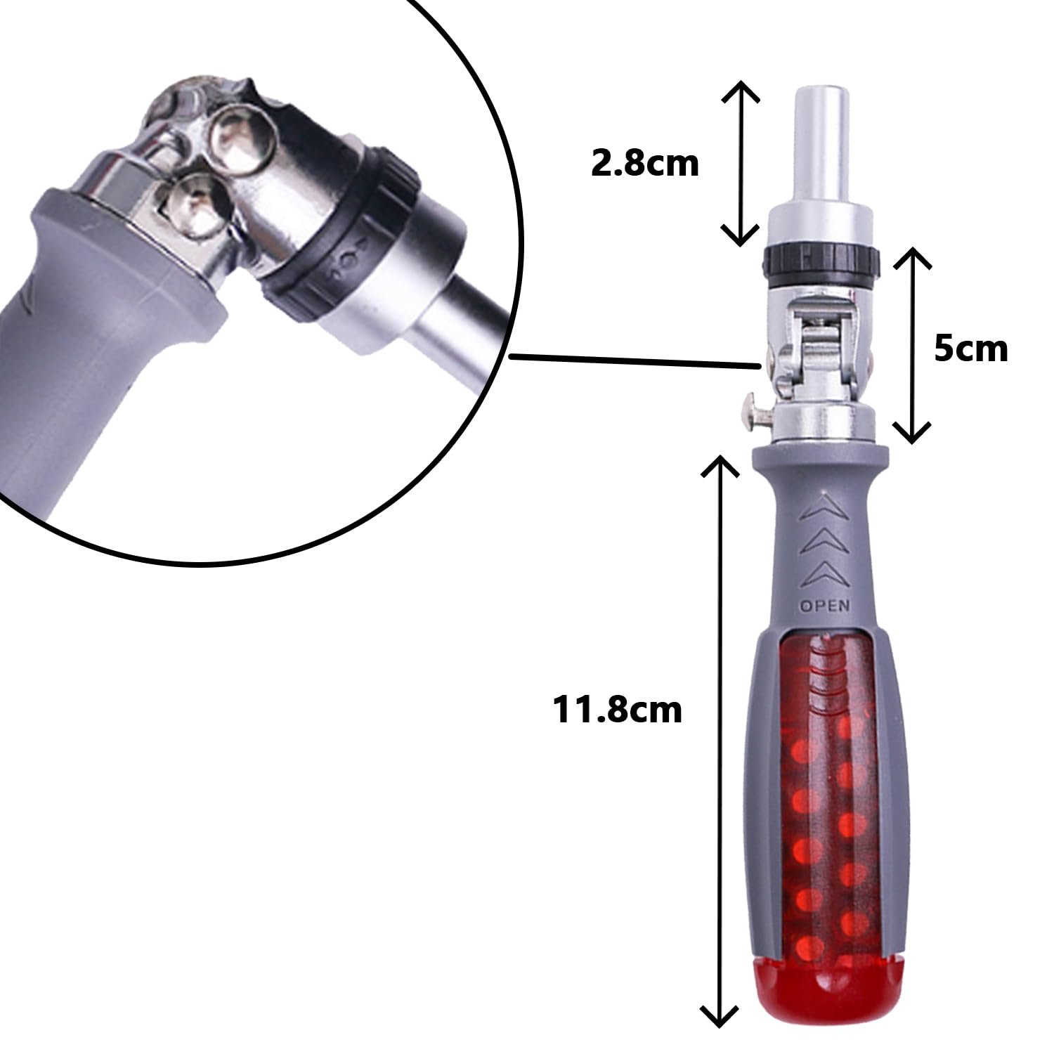 Викрутка ANBOO Ratchet 10-in-1 з багатонаборними бітами, фото №2 Викрутка ANBOO Ratchet 10-in-1 з багатонаборними бітами, фото №2