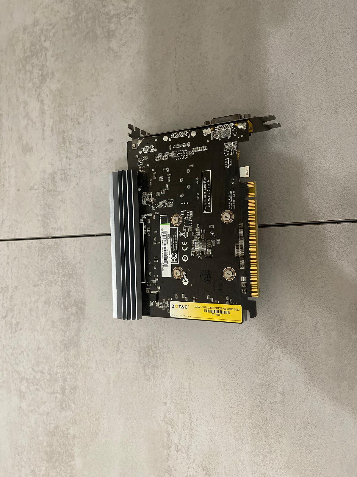 Видеокарта для ПК - ZOTAC GT 430 Zone Edition 1GB 128-bit DDR3, фото №1 Видеокарта для ПК - ZOTAC GT 430 Zone Edition 1GB 128-bit DDR3, фото №1