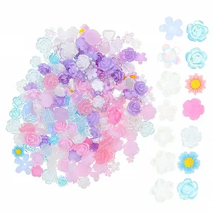 Шармы для ногтей FRCOLOR 3 кармана Смоляные украшения для чехлов для мобильных телефонов, нейл-арта и аксессуаров - Фото 1