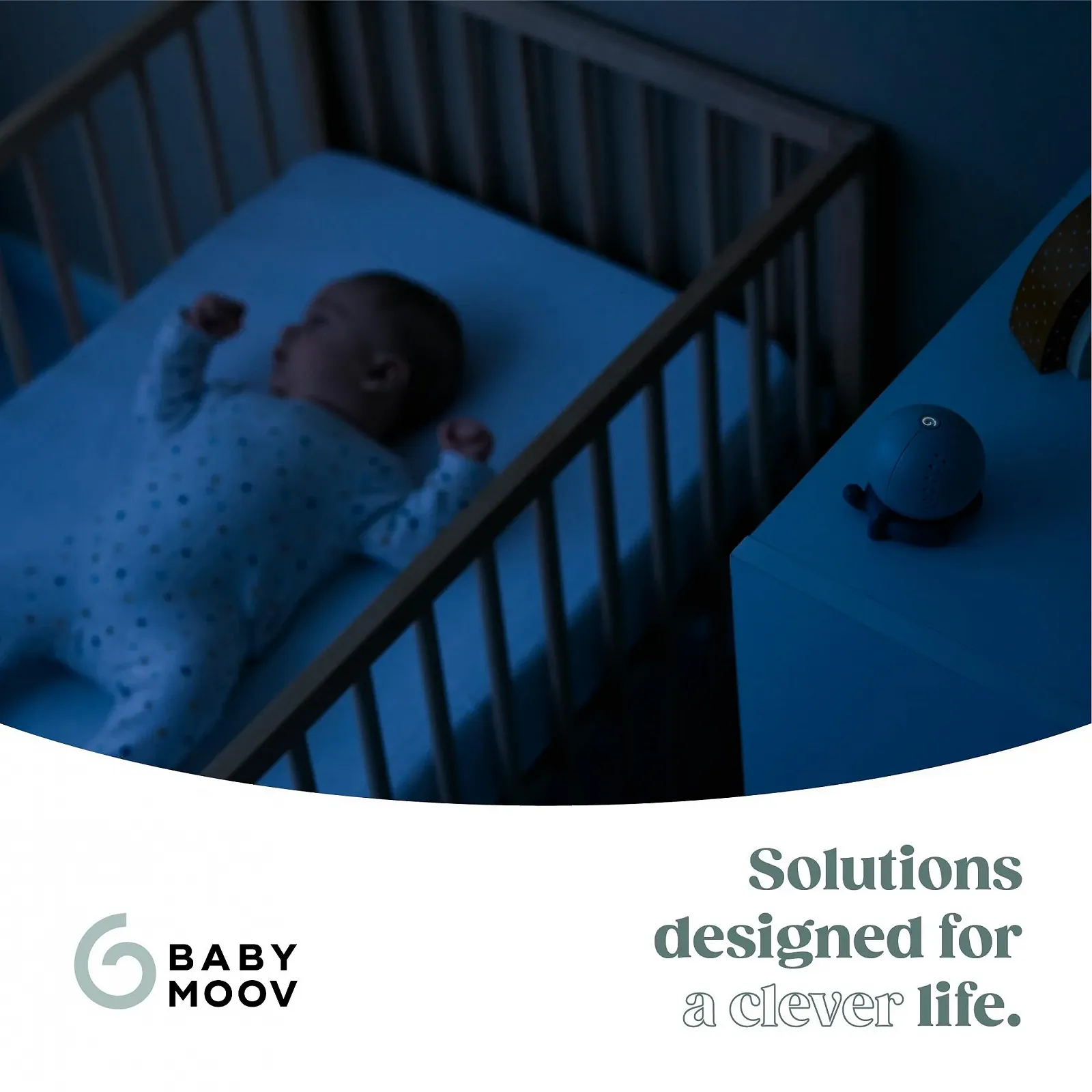 Відеоняня Babymoov YOO ROLL, екран 3,5 дюйми, дальність 300 м, нічне бачення, фото №8 Відеоняня Babymoov YOO ROLL, екран 3,5 дюйми, дальність 300 м, нічне бачення, фото №8
