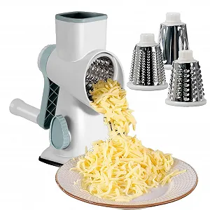 Ручная овощерезка-терка с прессом для чеснока для картофеля, моркови для дома, ресторана, кухни. - Фото 1