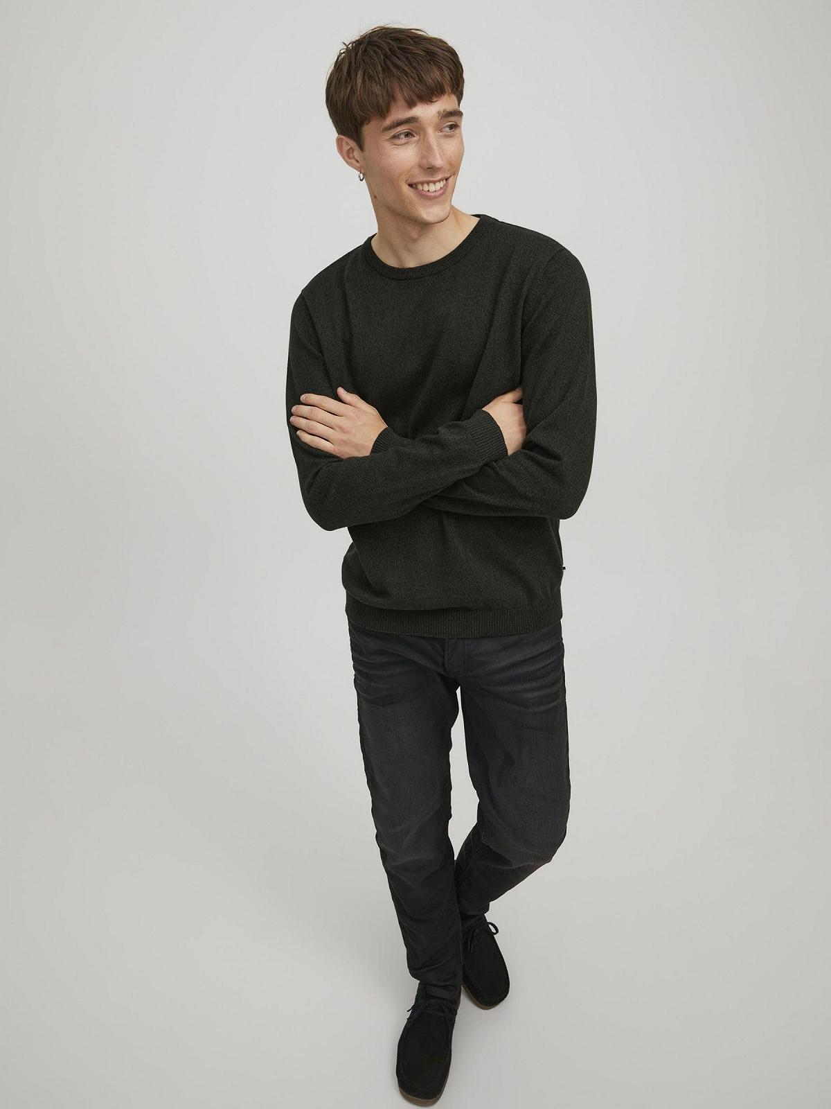 Джемпер JACK & JONES Jjebasic Knit Crew Neck Noos Чоловічий, фото №9