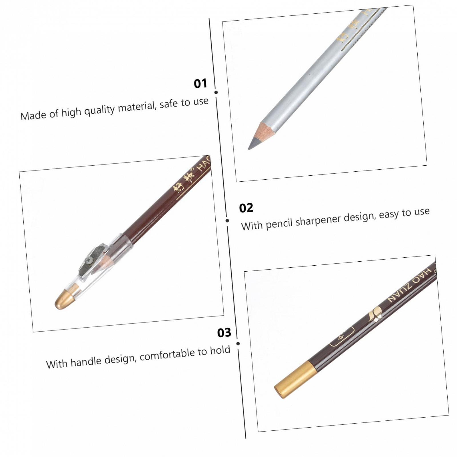 Карандаш для бровей FRCOLOR 5 шт. Тёмно-коричневый, фото №7 Карандаш для бровей FRCOLOR 5 шт. Тёмно-коричневый, фото №7