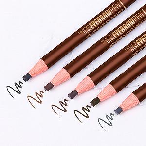 Олівець для брів Водостійкий Темно-русявий Тонкий Трикутний (B, Один розмір) synthetic.ua - Фото 1