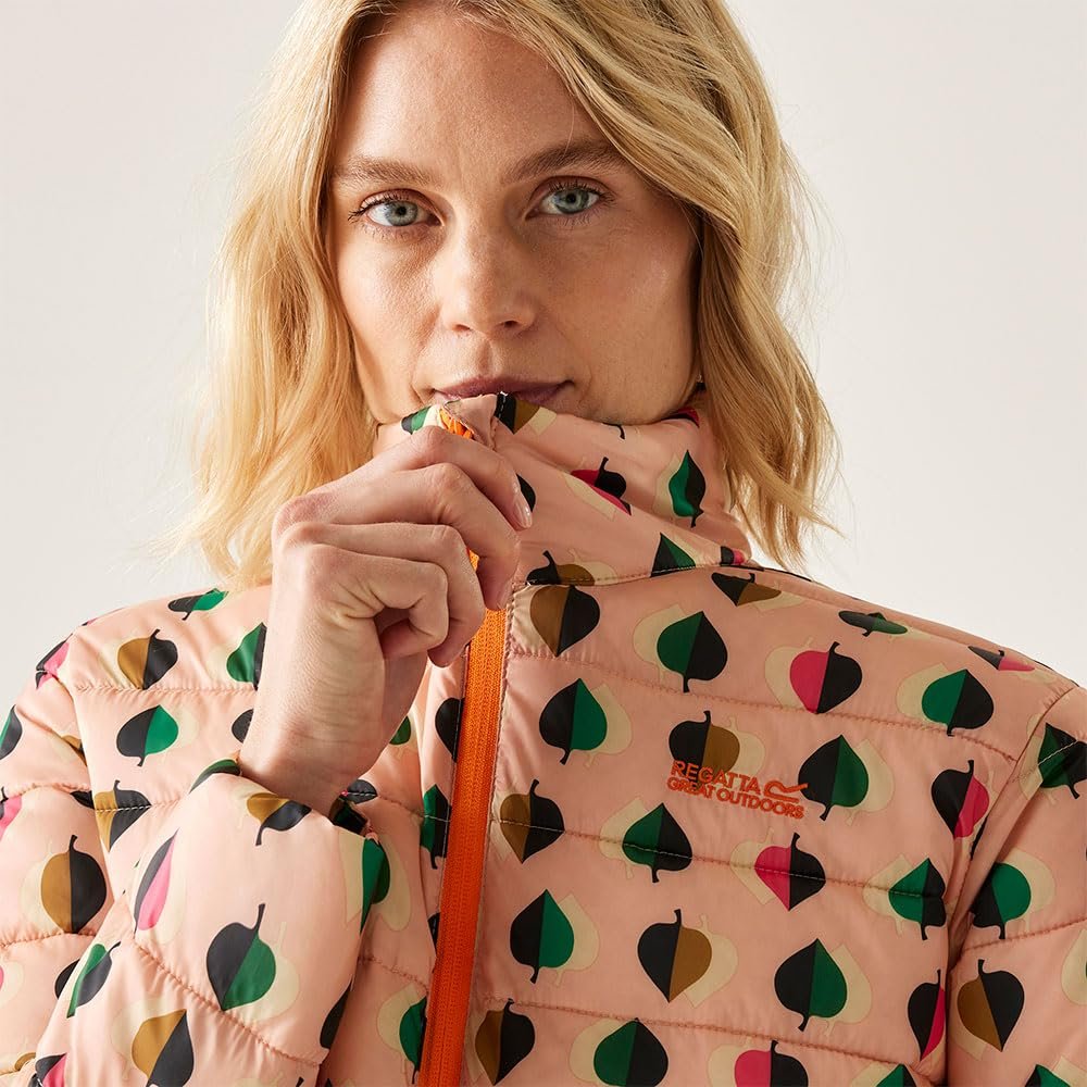 Куртка стеганая Regatta Orla Printed Baffled Женская, фото №5