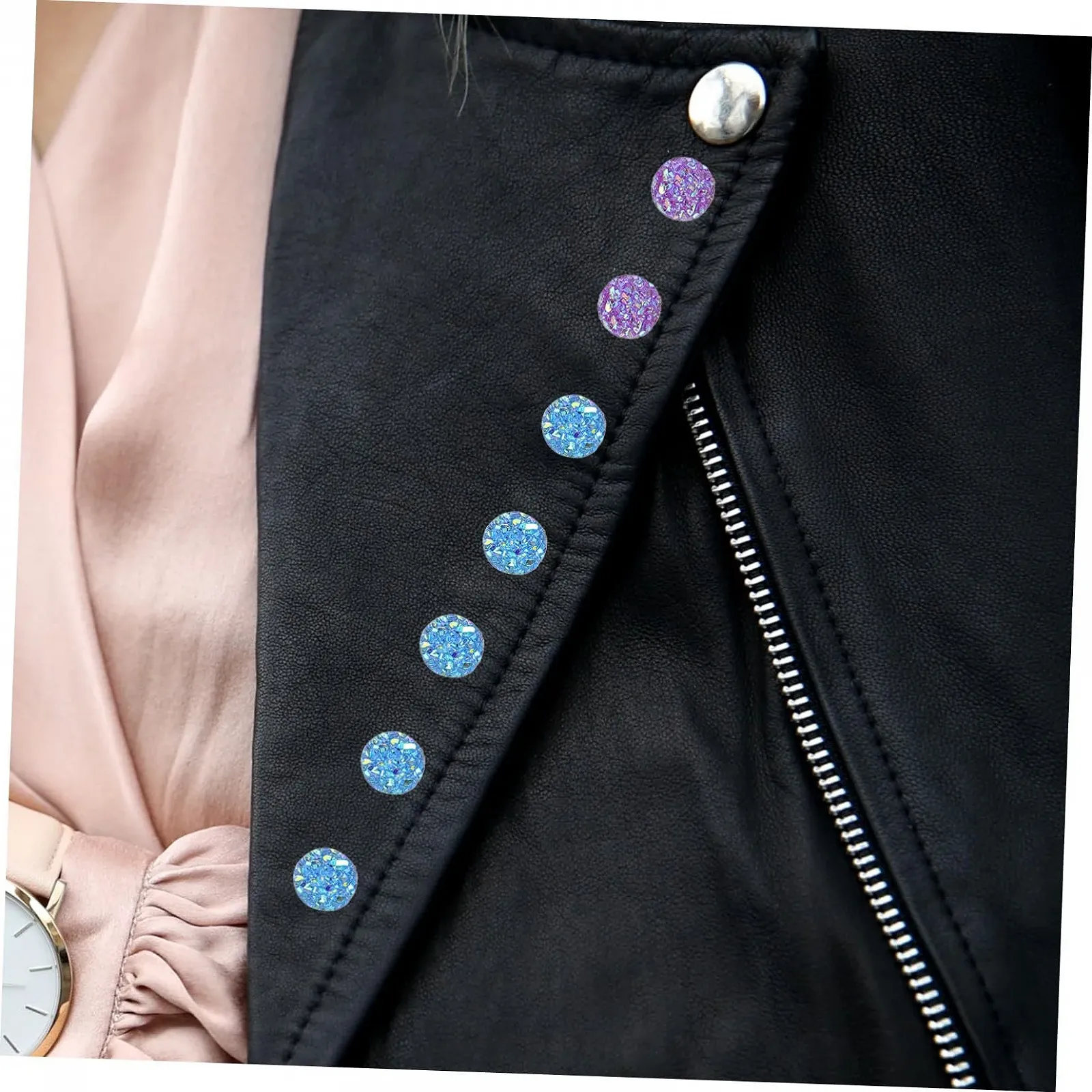 Стразы TEHAUX Разноцветные 100 шт, фото №3