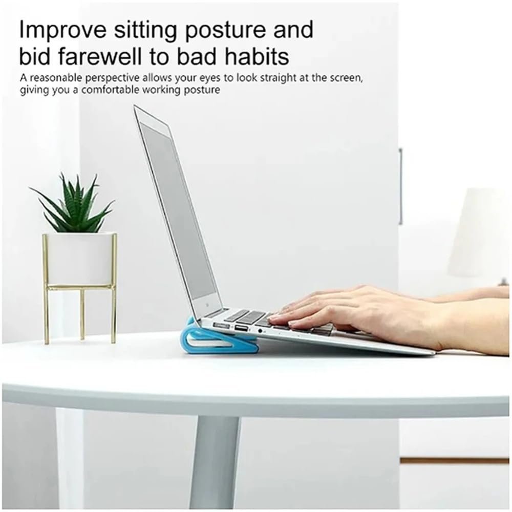 Подставка для мини-ноутбука Эргономичная Портативная Пластиковая Нескользящая Зеленая, фото №6 Подставка для мини-ноутбука Эргономичная Портативная Пластиковая Нескользящая Зеленая, фото №6