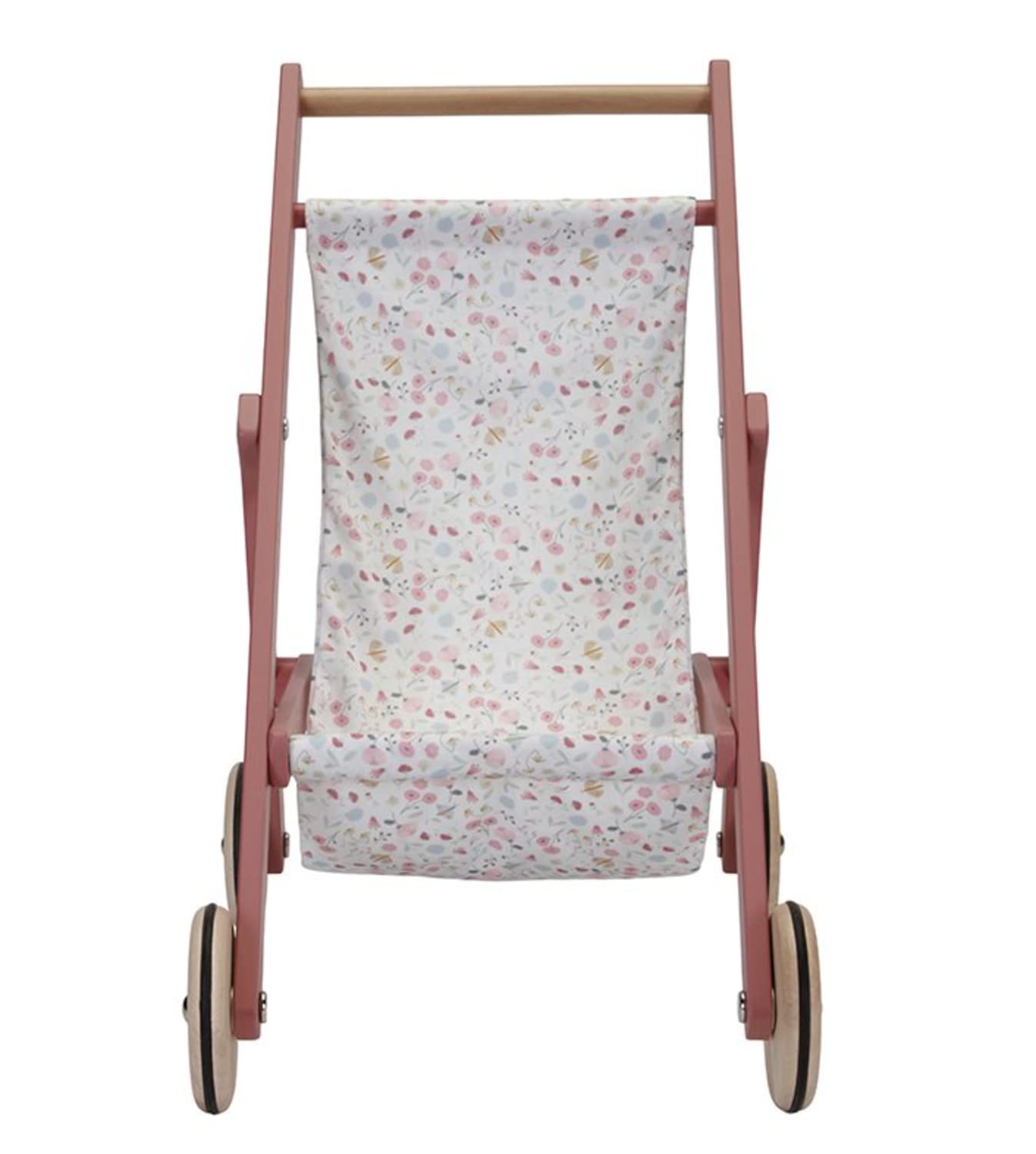 Візок для ляльок Little Dutch Дерев'яні Квіти та Метелики, фото №2