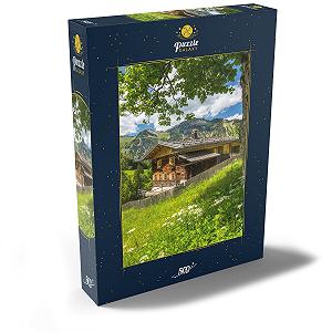 Пазл MyPuzzle Special Collection Mountain Farm in Gerstruben near Oberstdorf Премиум 500 элементов synthetic.ua - Фото 1