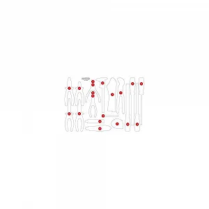 Купить Пенопластовая вставка для органайзера KS TOOLS 811.0019-97 - Фото 1 Пенопластовая вставка для органайзера KS TOOLS 811.0019-97 - Фото 1