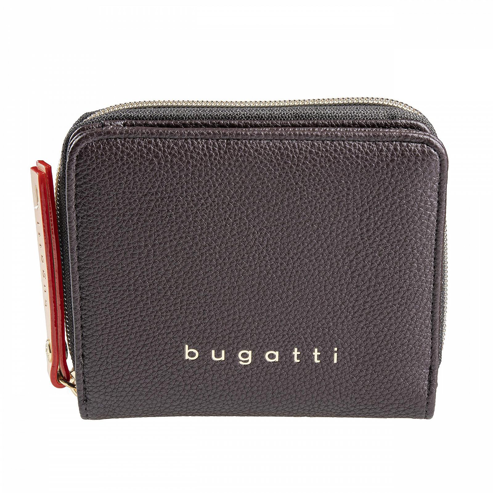 Кошелек Bugatti Ella Женский Искусственное волокно 021087, темно-коричневый, Модный, фото №1