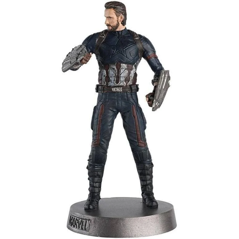 Металева фігурка Hero Collector Eaglemoss Marvel Heavyweights Collection Winter Soldier Infinity War №14 Heavy Metal Figure, фото №8
