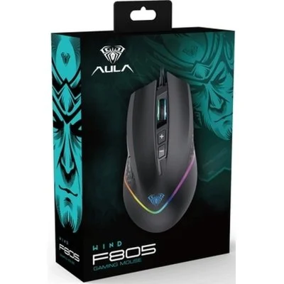 Мышка Aula F805 USB Black (6948391212906), фото №6 Мышка Aula F805 USB Black (6948391212906), фото №6
