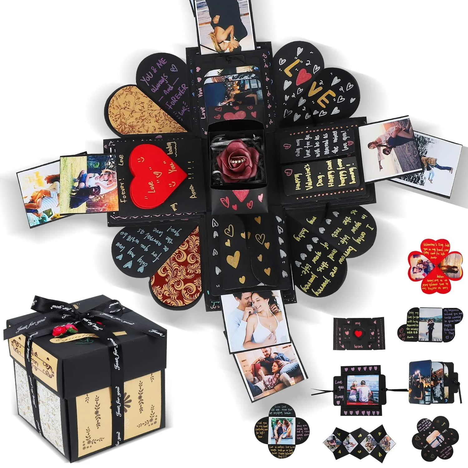Коробка-сюрприз YITHINC Creative Explosion DIY Подарунковий, фото №1