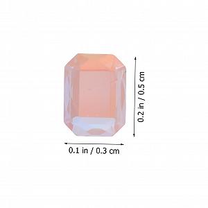 Прикраса для нігтів Healeved 100 шт, декоративні шарми, наклейки, стрази для манікюру synthetic.ua - Фото 1