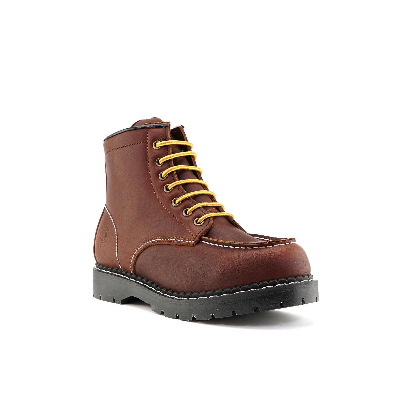 Ботинки Western Grinders Ryan ACS Vintage Кожа Бургунди, фото №3