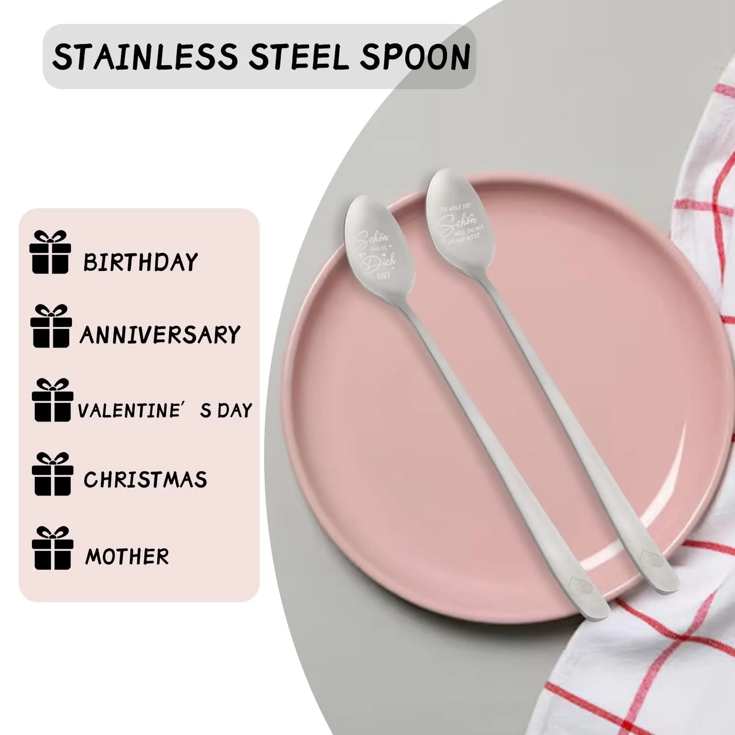 Кофейная ложка Sch

Дass Es Dich Gibt с гравировкой, фото №3