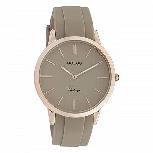 Женские часы Oozoo Vintage C20170, 42 мм, розовый/бежевый/бежевый - Фото 1