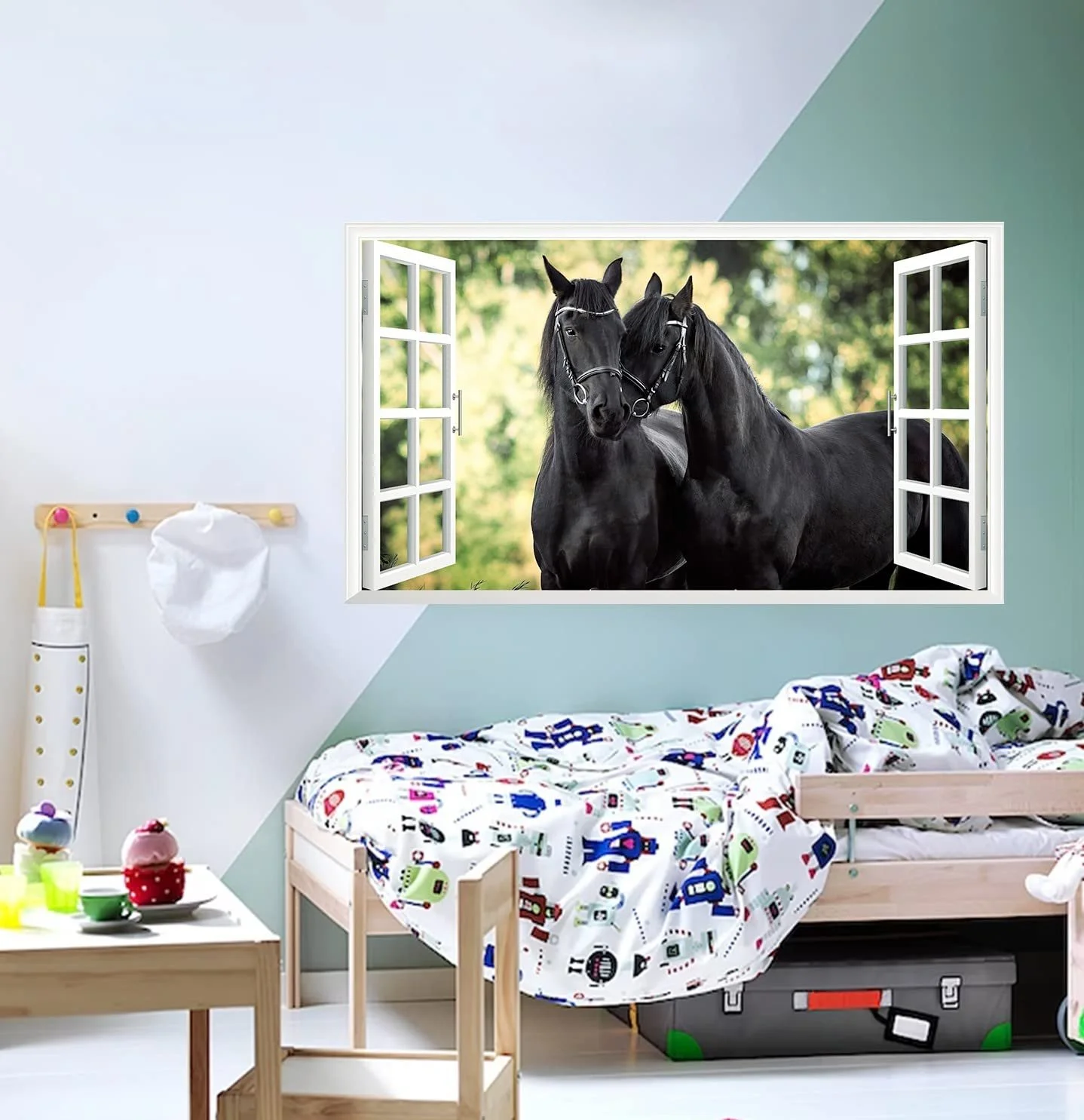 Наклейка на стіну Black Widow 3D Wall Crack Smash V0403 1000 x 600 мм, фото №4 Наклейка на стіну Black Widow 3D Wall Crack Smash V0403 1000 x 600 мм, фото №4