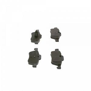 Комплект гальмівних колодок, дискове гальмо BOSCH 0 986 424 652 для BMW MINI, передній міст synthetic.ua - Фото 1