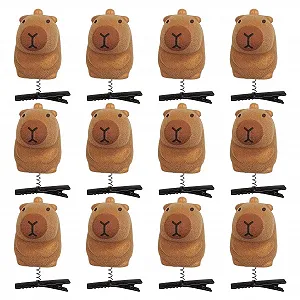 Купить Заколка краб Capybara Мультяшный Дизайн - Фото 1 Заколка краб Capybara Мультяшный Дизайн - Фото 1