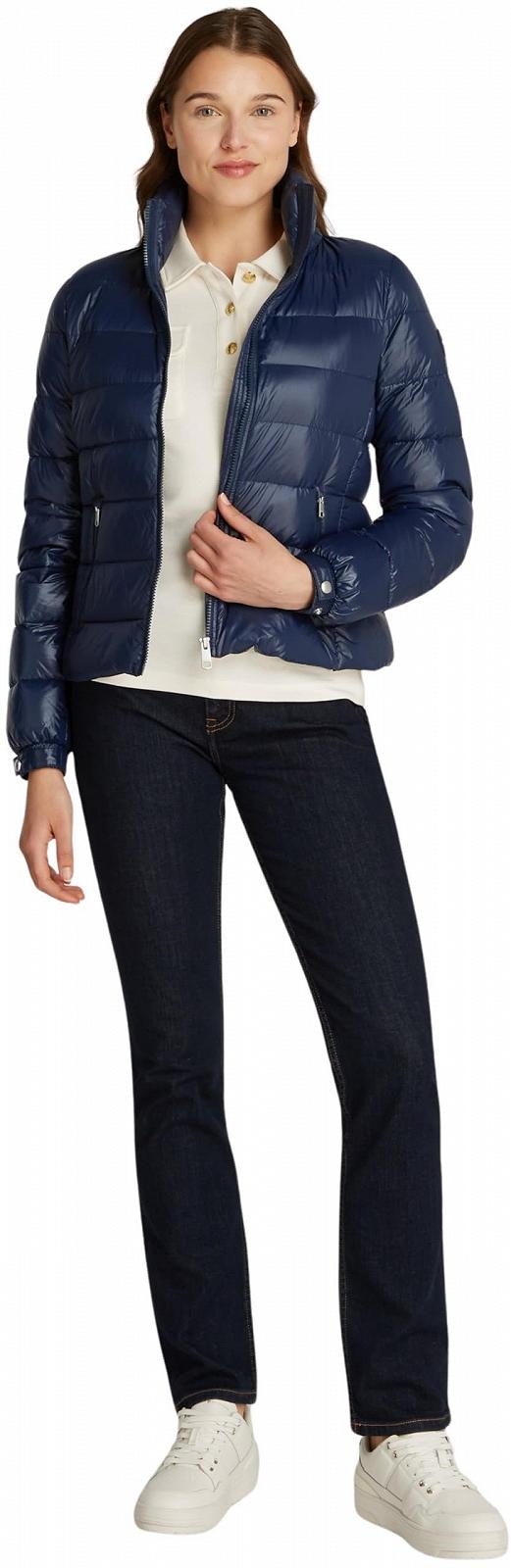 Женская Куртка Tommy Hilfiger Down Feminine Gloss Lightweight Quilted, фото №4