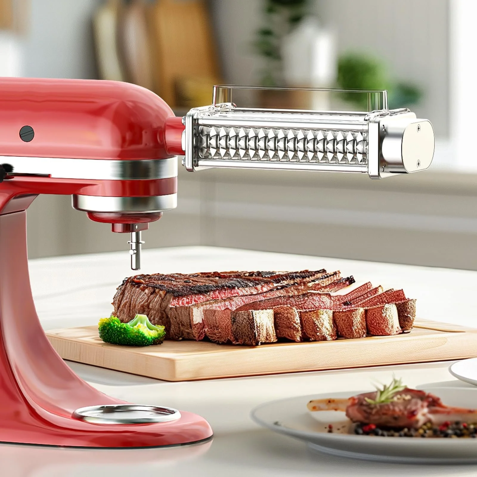 Насадка-тендерайзер GVODE для KitchenAid Нержавеющая сталь Серебристый, фото №7
