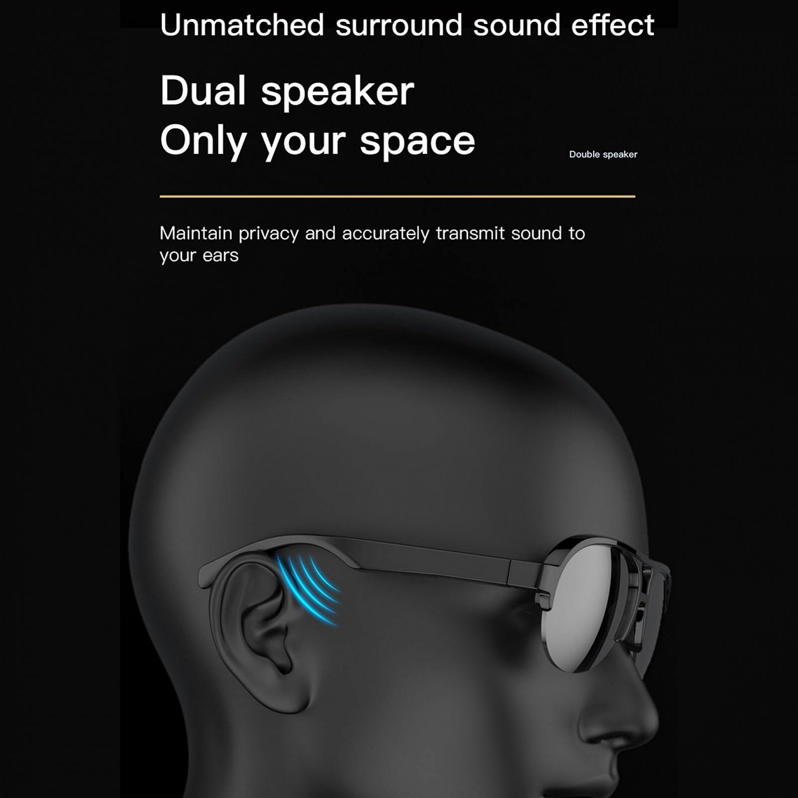Розумні окуляри для перекладу AI Bluetooth 5.4 Аудіо сонцезахисні окуляри 144 мови, фото №3 Розумні окуляри для перекладу AI Bluetooth 5.4 Аудіо сонцезахисні окуляри 144 мови, фото №3