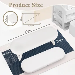 Підставка для рук манікюрна Біла synthetic.ua - Фото 1