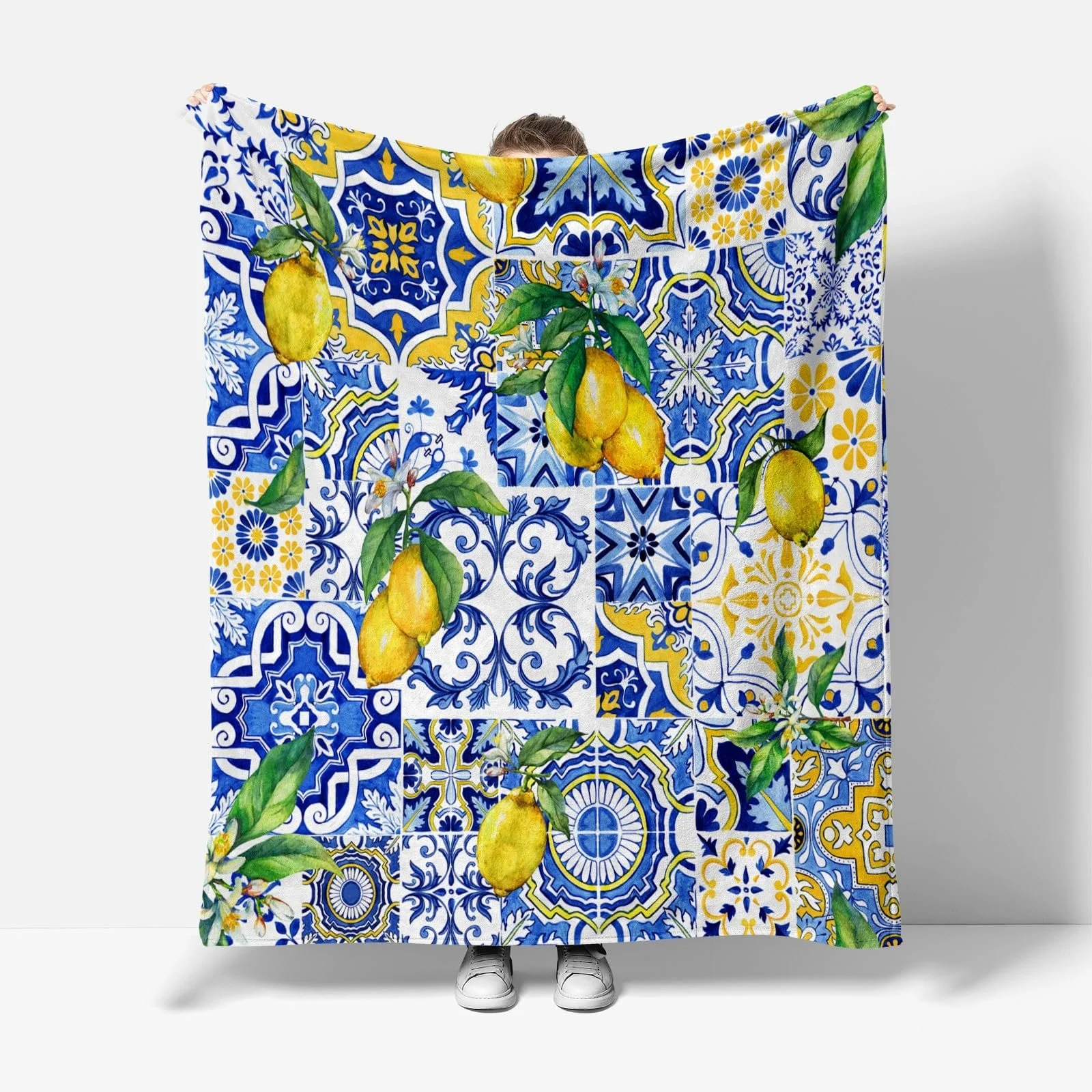 Покривало XCWYF Для дивану, 180 x 200 см, Пухнаста Покривало з флісу, фото №1