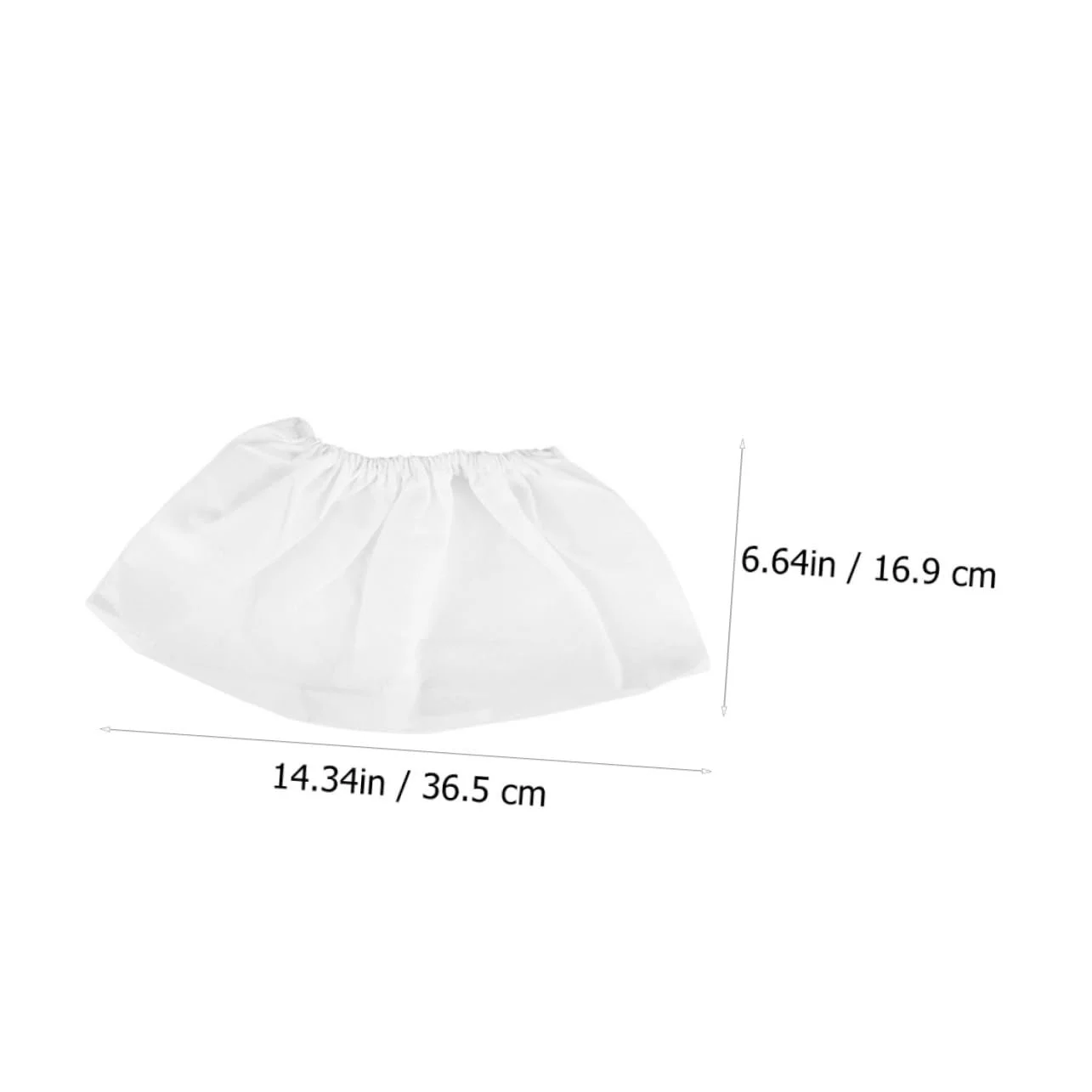 Мешок для пылесоса для ногтей OATIPHO 6 шт., нетканый материал, белый, фото №2