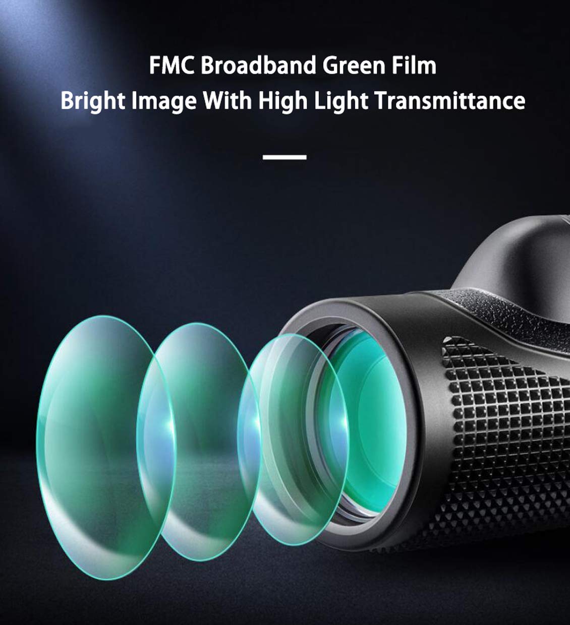 Монокуляр Spacmirrors 10x50 Телескоп с Дальномером Водонепроницаемый - Призма BAK4 с Многослойными Покрытыми Линзами для Мобильного Телефона для Наблюдения за Птицами Охота Поход Лагерь, фото №2 Монокуляр Spacmirrors 10x50 Телескоп с Дальномером Водонепроницаемый - Призма BAK4 с Многослойными Покрытыми Линзами для Мобильного Телефона для Наблюдения за Птицами Охота Поход Лагерь, фото №2