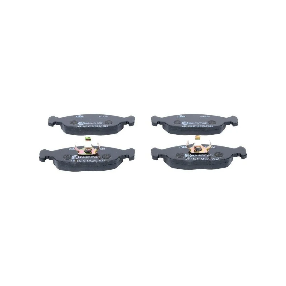 Комплект тормозных колодок дискового тормоза ATE 13.0460-7051.2 для OPEL VAUXHALL CHEVROLET, фото №1 Комплект тормозных колодок дискового тормоза ATE 13.0460-7051.2 для OPEL VAUXHALL CHEVROLET, фото №1