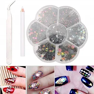 Скляні стрази 2-6 мм для виготовлення ювелірних виробів своїми руками, різні кольори, спеціальний скляний матеріал для одягу та взуття (1) synthetic.ua - Фото 1