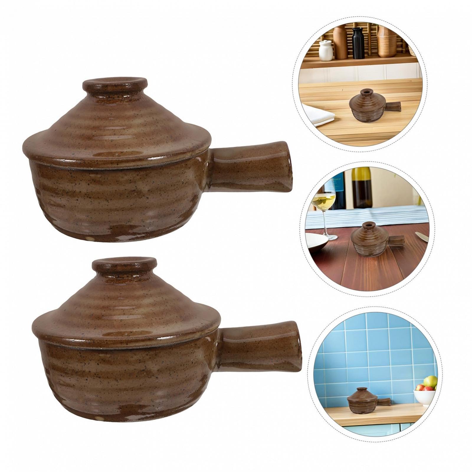 Набір ковшів Alipis Ceramic 2 шт. для мікрохвильової печі з кришками, фото №9