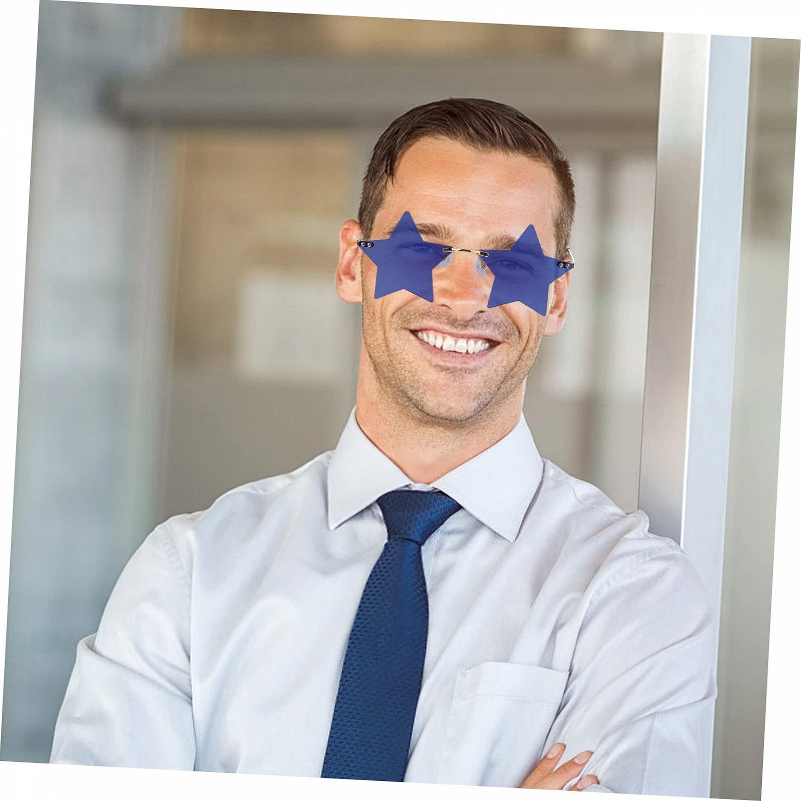 Сонцезахисні Окуляри Без Оправи COLLBATH Пентаграма, фото №6