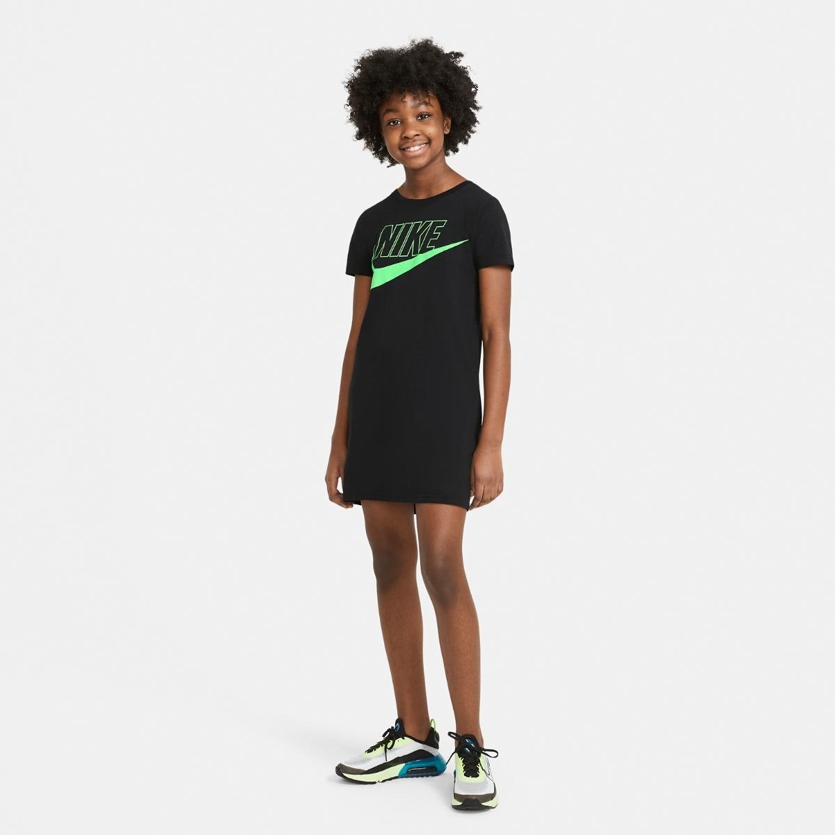 Сукня G NSW FUTURA TSHIRT DRESS CU8375-011 Nike Чорний M, фото №4